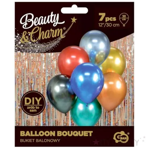 balony classic mix kolor godan 7 szt