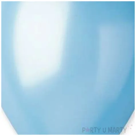 balony classic niebieski jasny metalik gemar 13 50 szt