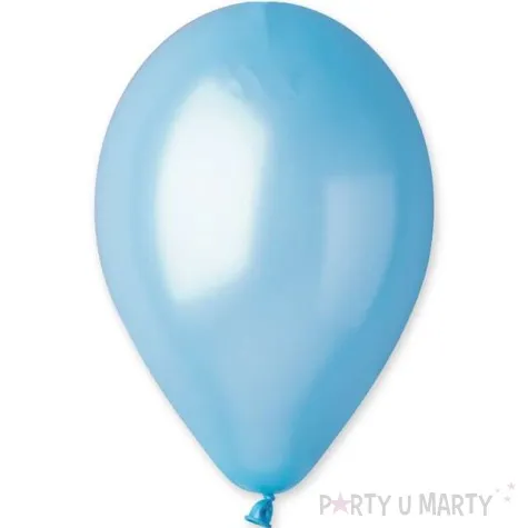 balony classic niebieski jasny metalik gemar 13 50 szt
