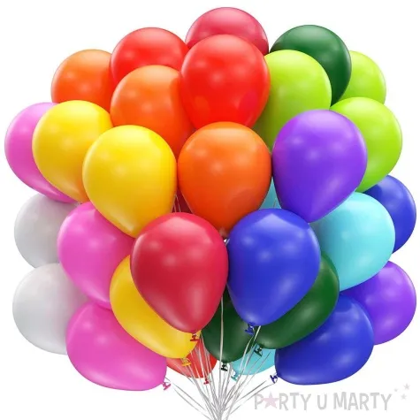 balony classic pastel mix gemar 10 100 szt