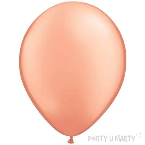 balony classic rozowe zloto metalik qualatex 11 25 szt