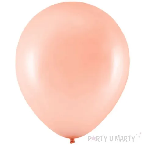 balony classic rozowe zloto partypal 12 5 szt