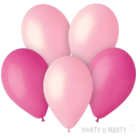 balony classic rozowy pastel gemar 12 5 szt
