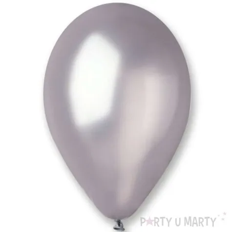 balony classic srebrny metalik gemar 10 100 szt