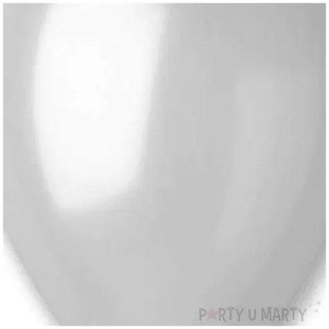 balony classic srebrny metalik gemar 8 100 szt