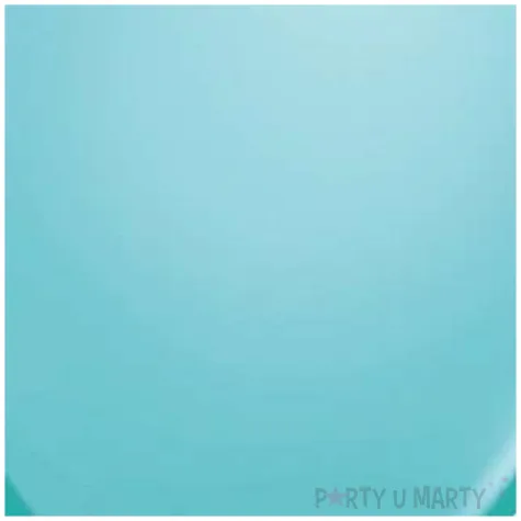 balony classic turkusowo niebieskie qualatex 16 50 szt