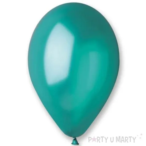 balony classic turkusowy metalik gemar 10 100 szt