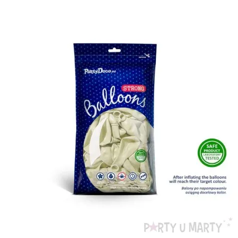 balony crystal przezroczyste 9 strong 100 szt