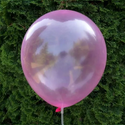 balony crystal rozowe dekoracje polska 12 5 szt