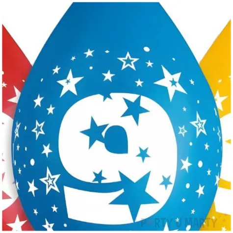 balony cyfra 9 wiszaca mix gemar 12 5 szt