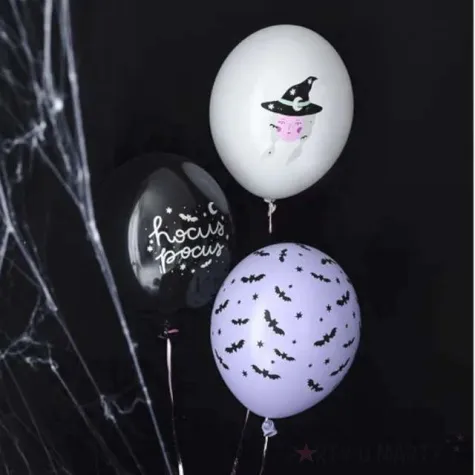 balony czarownica hocus pocus partydeco 12 50 szt