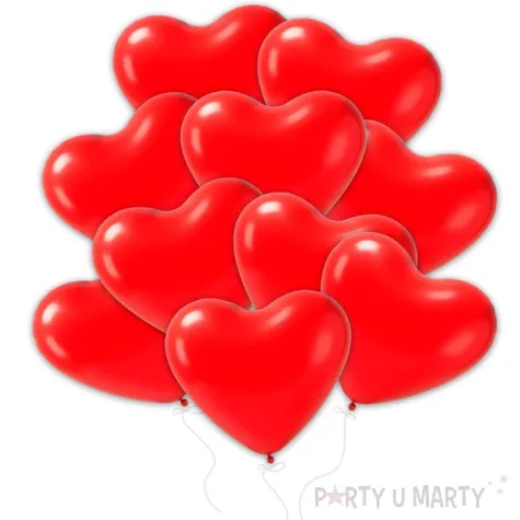 balony czerwone serca dekoracja na walentynki wesele i zareczyny 11 100 szt