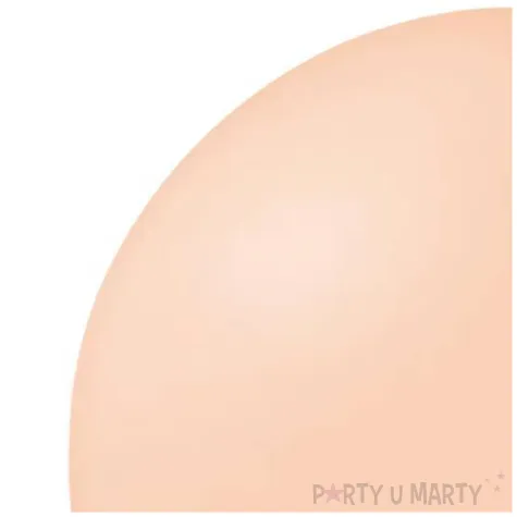 balony d5 pastel brzoskwiniowy belbal 5 100 szt