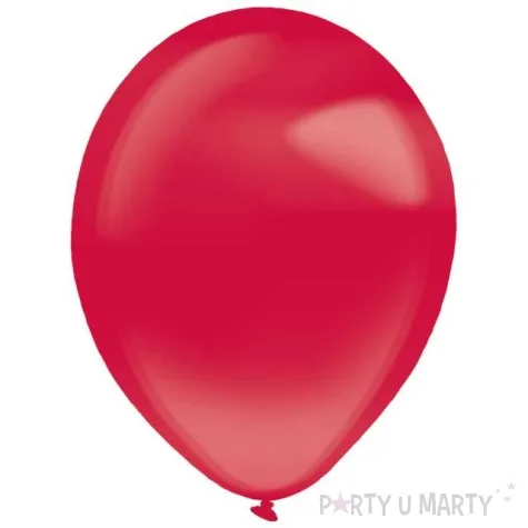 balony decor premium crystal czerwone ciemne amscan 11 50 szt