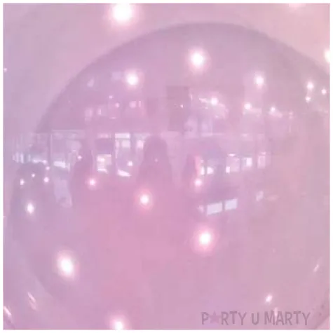 balony decor premium droplets rozowe amscan 11 50 szt