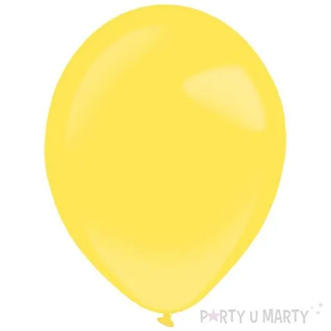 balony decor premium fashion zolte amscan 11 50 szt