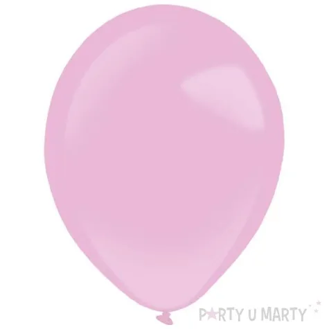 balony decor premium pearl rozowe jasne amscan 11 50 szt