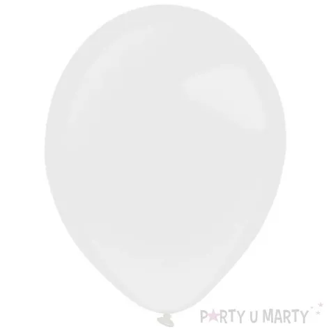 balony decor premium standard biale amscan 11 50 szt