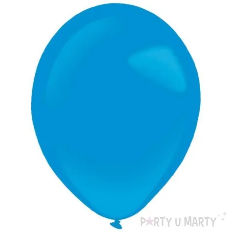 balony decor premium standard niebieskie amscan 11 50 szt