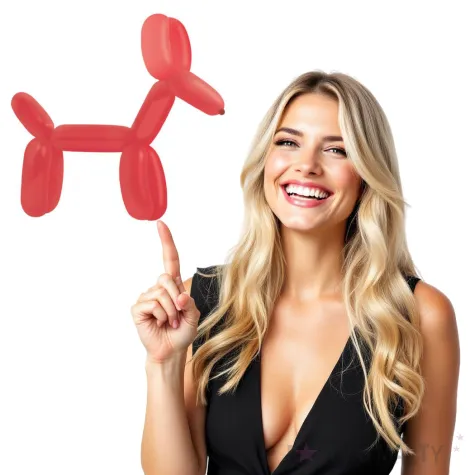 balony decorator modeliny czerwone amscan 45 100 szt