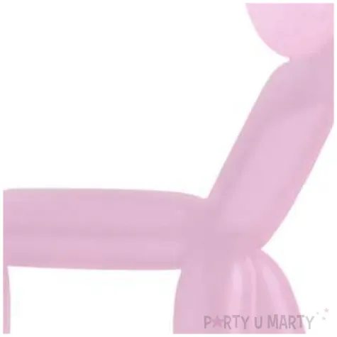 balony decorator modeliny rozowe pastelowe amscan 45 100 szt