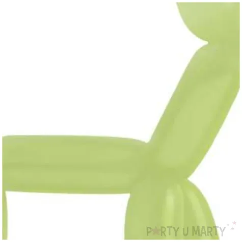 balony decorator modeliny zielone jabluszko amscan 45 100 szt