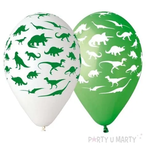 balony dinozaury pastel mix gemar 12 5 szt