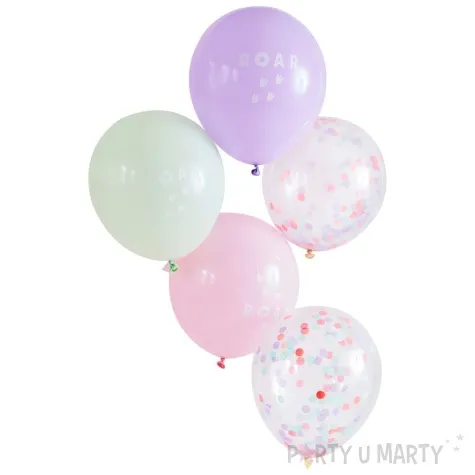 balony dinozaury roar mix ginger ray 12 5 szt