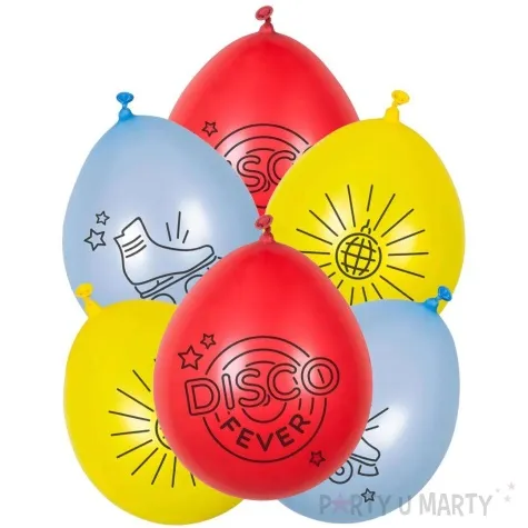 balony disco fever wiszace mix boland 9 6 szt
