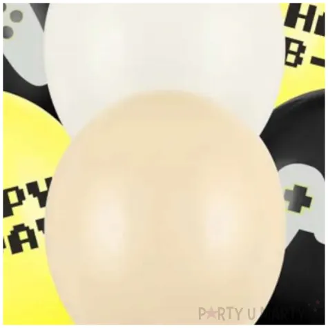 balony dla gracza mix partydeco 12 6 szt