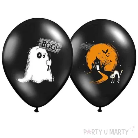 balony duszek czarny pastel strong 14 6 szt