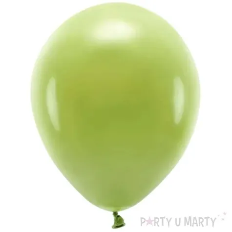 balony eco oliwkowy partydeco 12 10 szt
