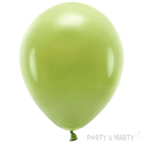 balony eco oliwkowy partydeco 12 100 szt