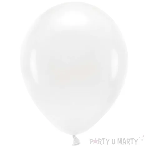 balony ekologiczne biale partydeco 10 100 szt