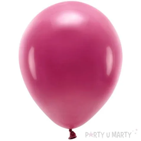 balony ekologiczne bordowe partydeco 10 100 szt