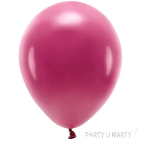 balony ekologiczne bordowe partydeco 12 100 szt