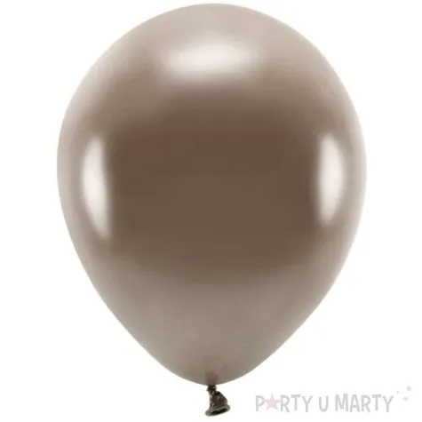 balony ekologiczne brazowy metalik partydeco 10 100 szt
