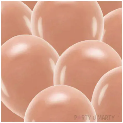 balony ekologiczne brudny roz partydeco 10 10 szt