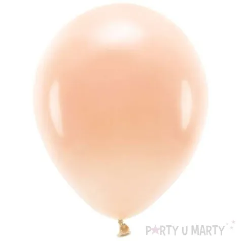 balony ekologiczne brzoskwiniowe partydeco 10 100 szt