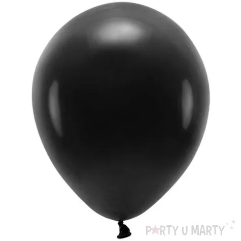 balony ekologiczne czarne partydeco 10 100 szt