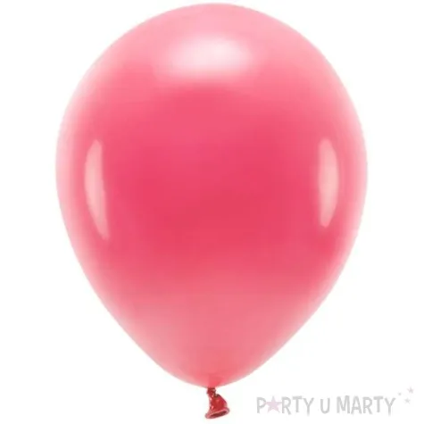 balony ekologiczne czerwone jasne partydeco 12 100 szt