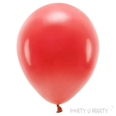 balony ekologiczne czerwone partydeco 10 10 szt