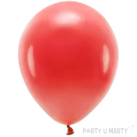 balony ekologiczne czerwony partydeco 12 100 szt