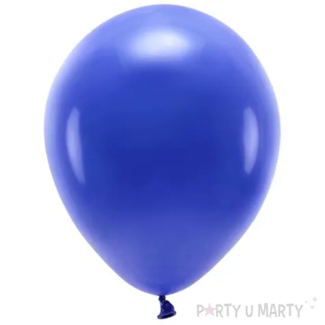 balony ekologiczne granatowe partydeco 12 10 szt