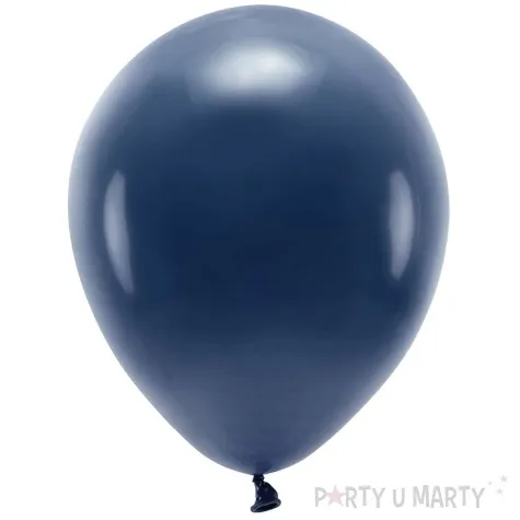 balony ekologiczne granatowy ciemny partydeco 12 100 sz