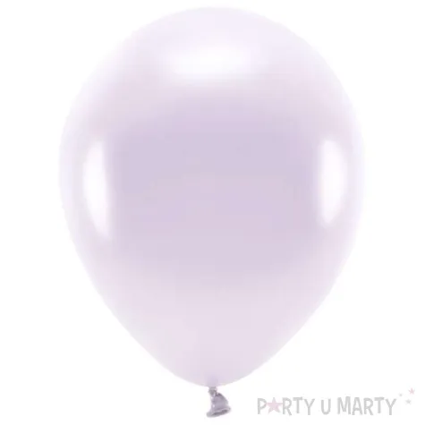 balony ekologiczne liliowy metalik partydeco 10 10 szt
