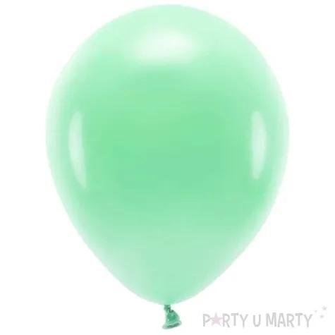 balony ekologiczne mietowe partydeco 12 10 szt