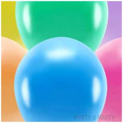 balony ekologiczne mix metalik partydeco 12 10 szt