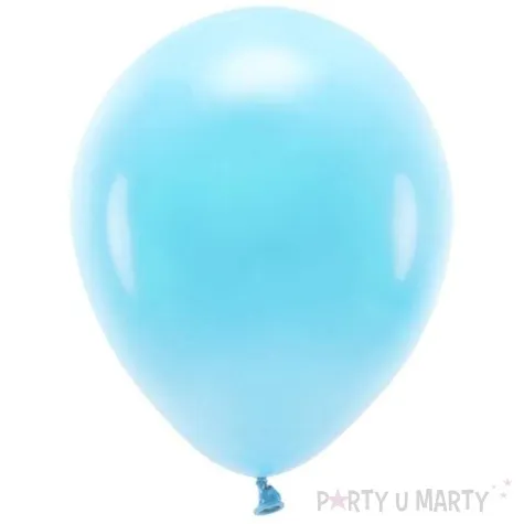 balony ekologiczne niebieski jasny partydeco 12 100 szt