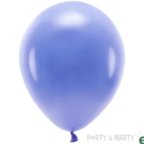 balony ekologiczne niebieskie partydeco 10 100 szt